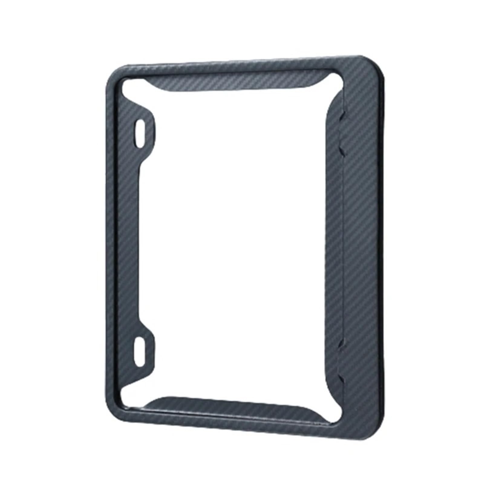 portatarga Moto Supporto Per Protezioni Coperchio Targa Per Telaio Auto Compatibile Per Moto Europee Universali(Carbon fiber pattern)