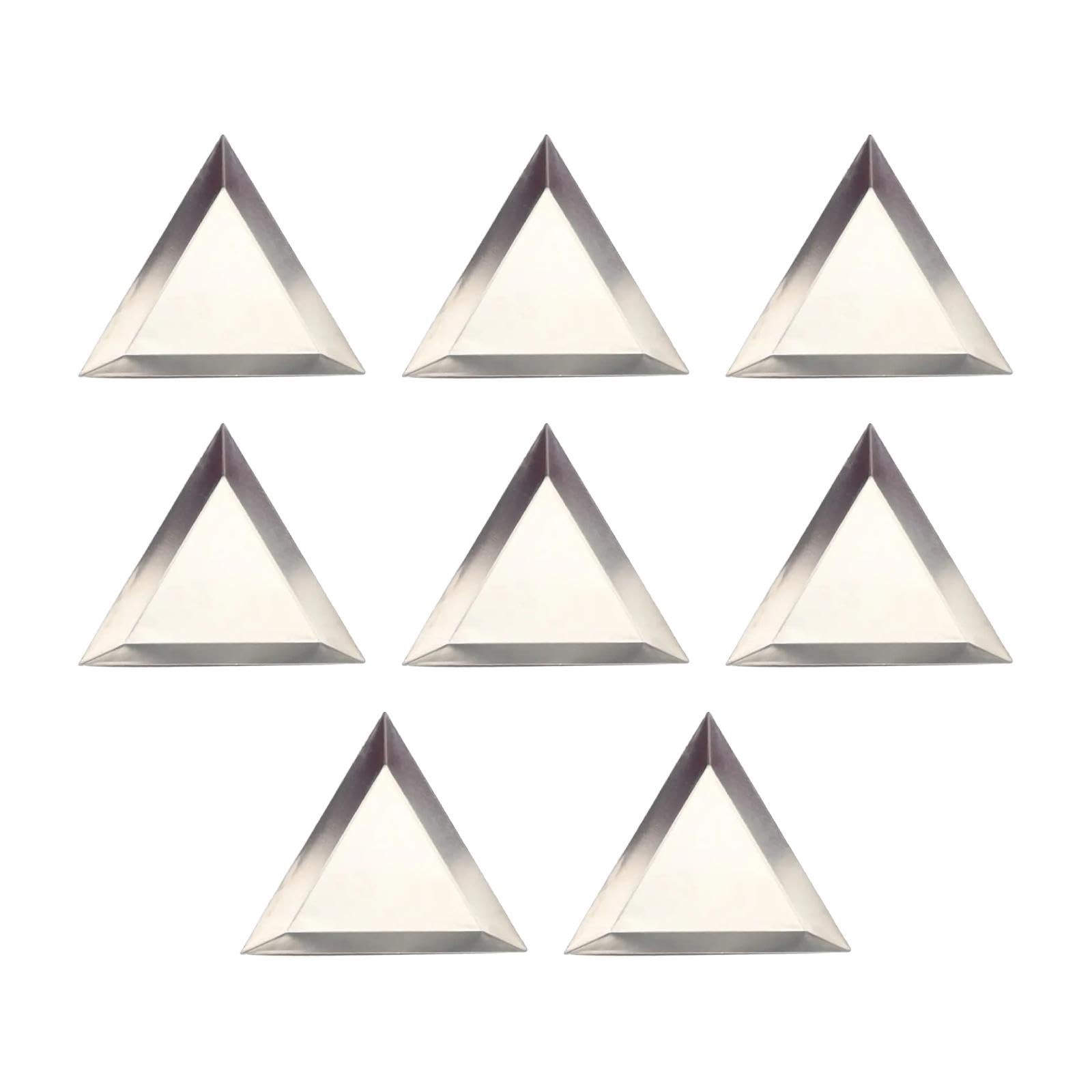 UJEAVETTE® 8Pcs Triangle Sorting Trays Storage Container Decorative Decor Diy Art Craft-image-16