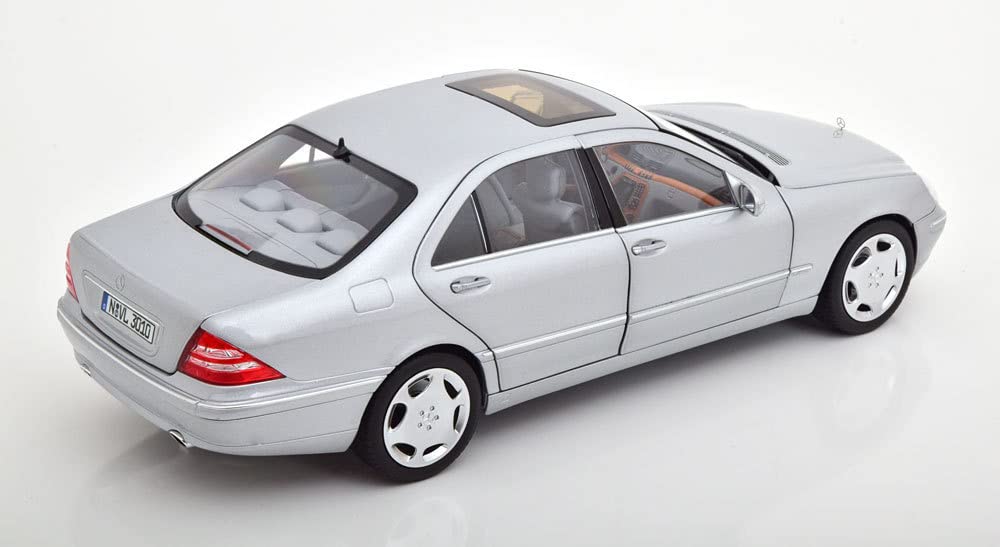 Amazon | norev 1/18 Mercedes Benz S600 W220 1998 silver メルセデス