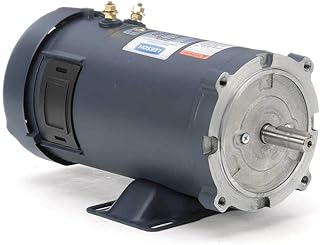 Leeson 12 Volt DC Electric Motor - 3/4 HP, 1,750 RPM, 58 Amps, Model Number 108048