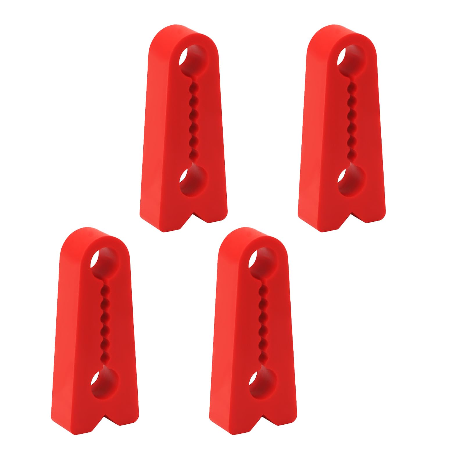 Maxtonser 4pcs Silicone Car Door Shock Absorbing Pads Reduce Noise Vibrations Automotive Door Buffer Damping Seal Pad