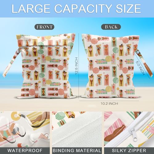 ENGVZ Beach Bag Wet Bag Waterproof Sandproof Women Beach Tote for Friends Travel Gifts Vacation Essential Friendship Gifts3