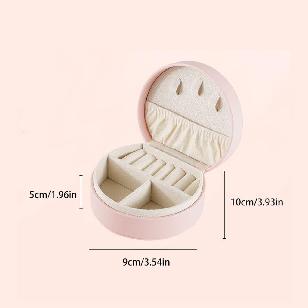 Jewelry Box, Jewlrey Box Women's Jewelry Box Storage Box Multi-Layer Storage Box Necklace Bracelet Ring Earrings Jewelry Box Jewelry Box for Women(A) (B)