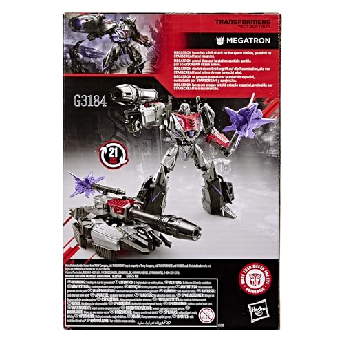 Transformers : War for Cybertron Studio Series Voyager Class Figurine Megatron 16 cm - vue 6