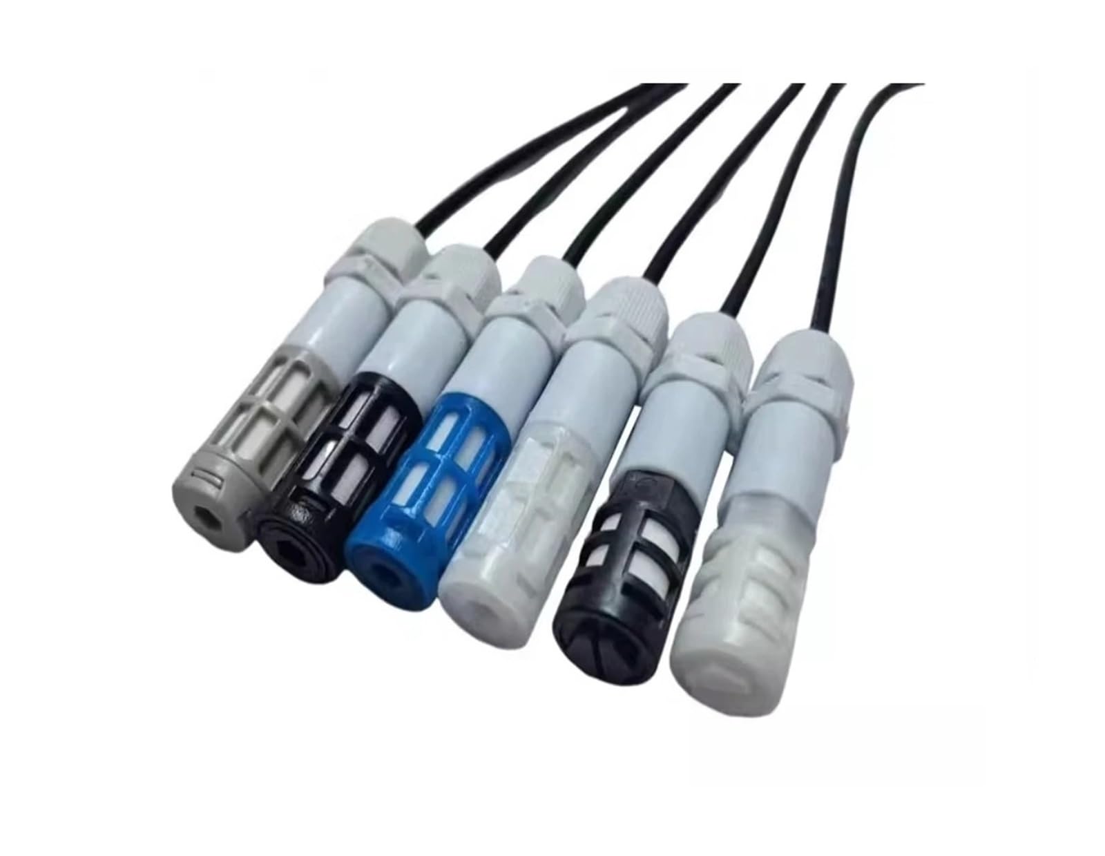 Modulo sensore di umidità della temperatura Cavo sonda Sensori di capacità digitale impermeabili 1 m(SL-68 black,SHT35)