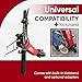 EZ Ride+ Wheelchair Power Assist Attachment – Electric Handcycle Motor Kit Turns Wheelchair Into Scooter – Lightweight Easy to Use Mobility Accessory + Bag & Charger – EZR-2