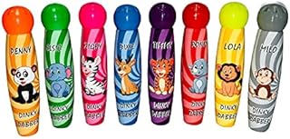 Thomas & Anca Club Supplies Ltd Dinky Bingo Dabbers Animal Themed Dabbers for Bingo Tickets 8 Pack