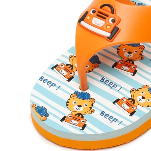 Image of ONYC Flip Flop Slippers for Baby Girl and Baby Boy, Indoor and Outdoor Slipper for Kids with Strap