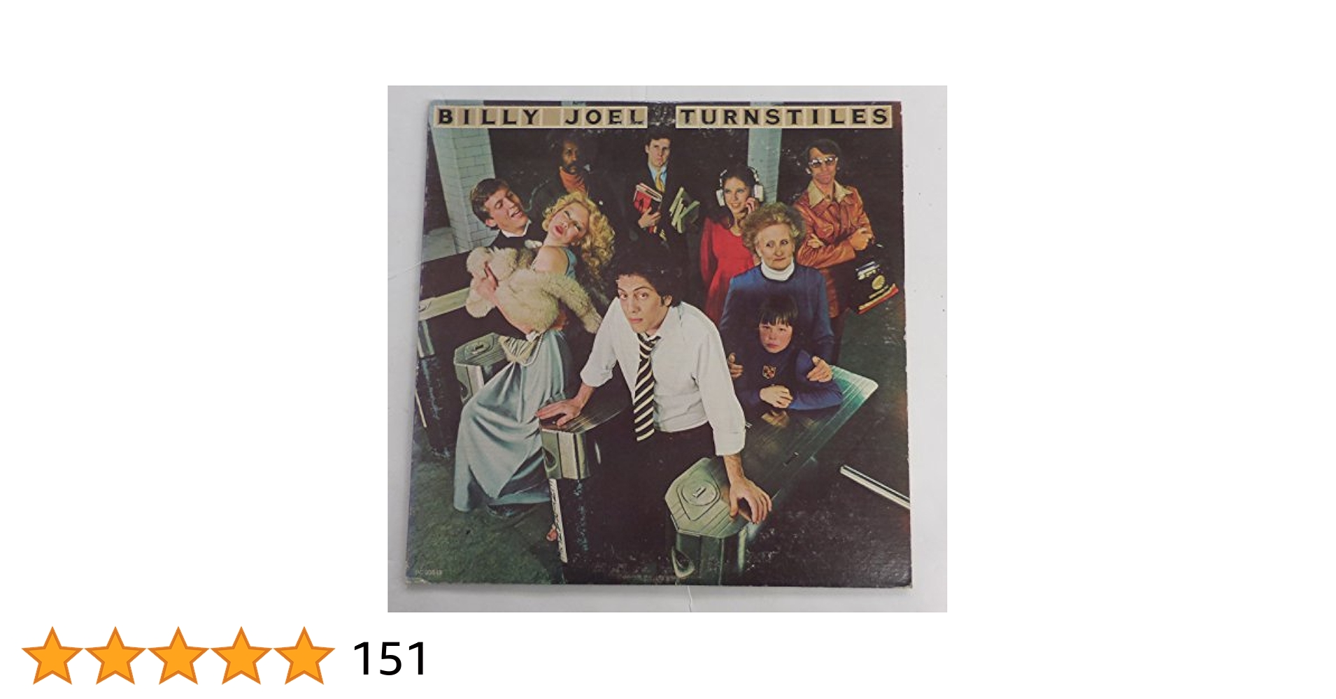 【新品未開封】【レコード】Billy Joel Turnstiles Billy Joel – Turnstiles – Vinyl (Terre Haute Pressing, LP