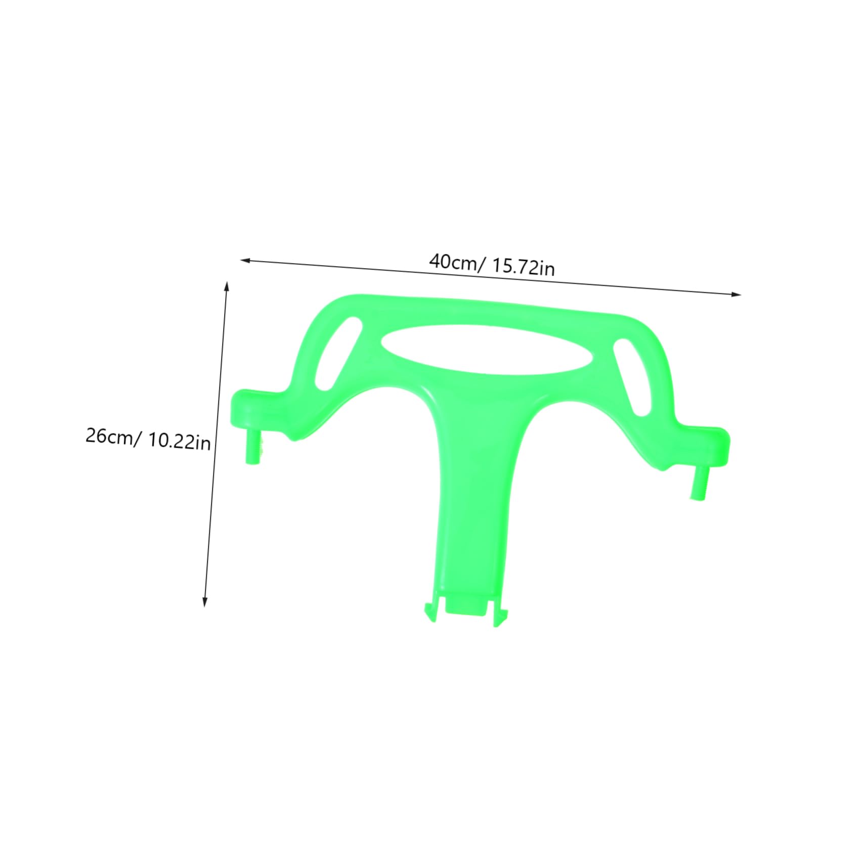 FOYTOKI Swing Replacement T Bar Guard Green Safety Handle for Indoor Outdoor Swing Easy Installation for Backyard Fun