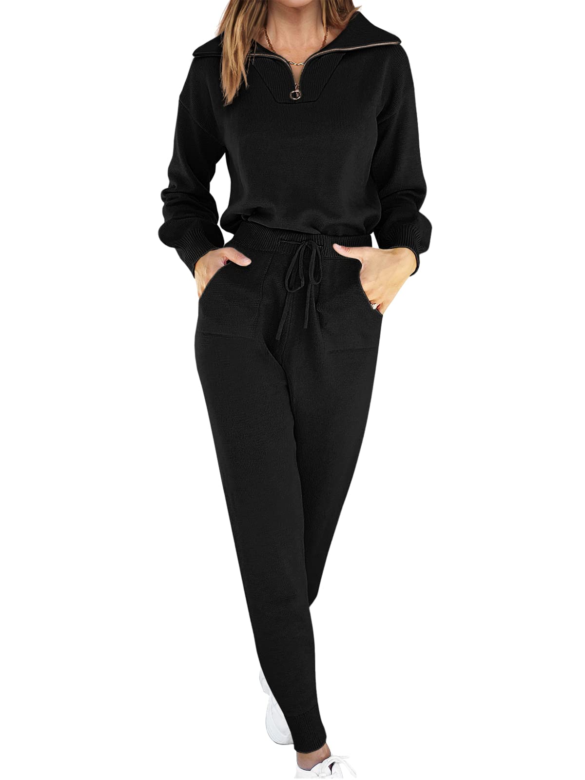 ANRABESS Zip-Up Set