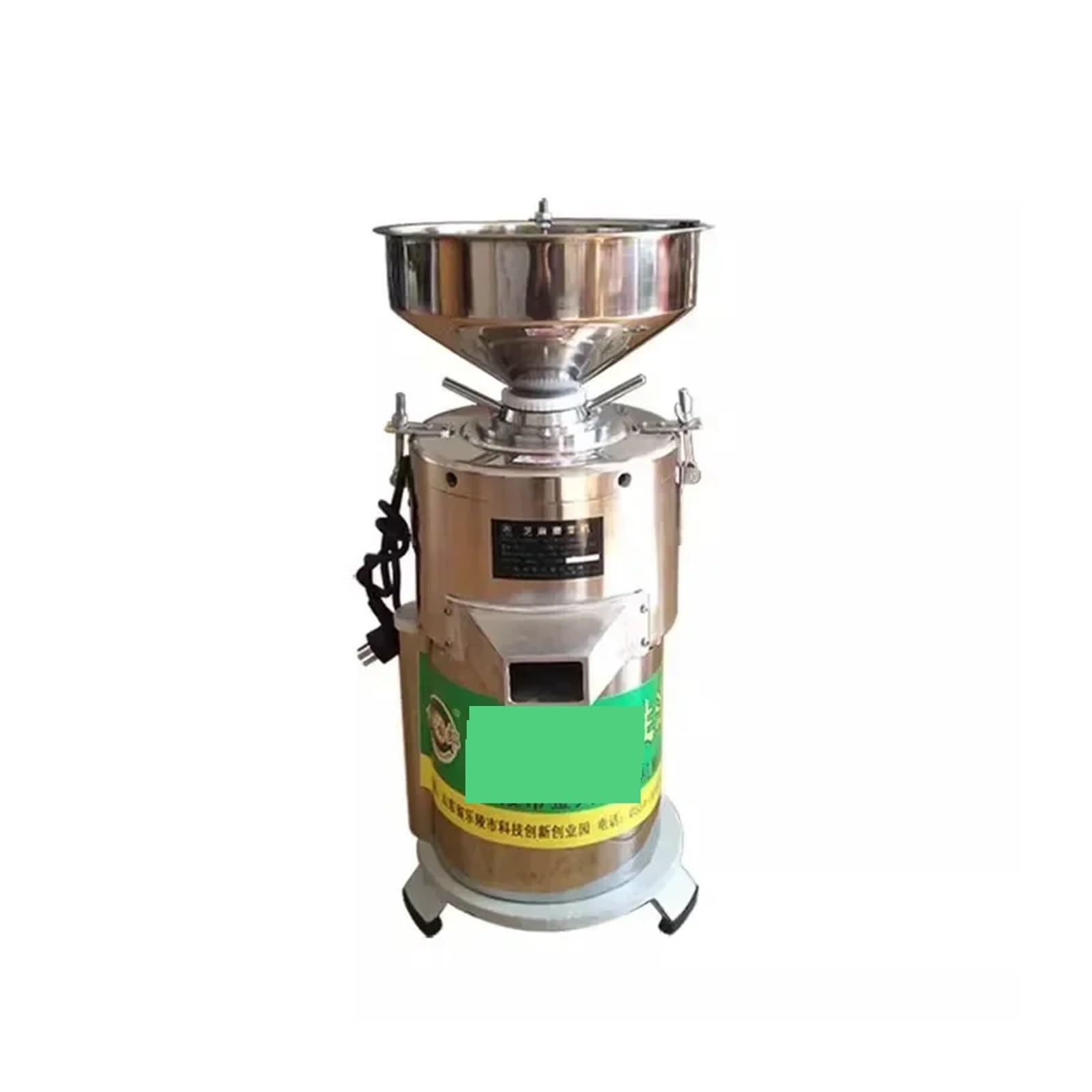 Fructose Dispenser, Commercial Sauce Processor Electric Peanut Grinder Butter Grinding Machine Nut Milling