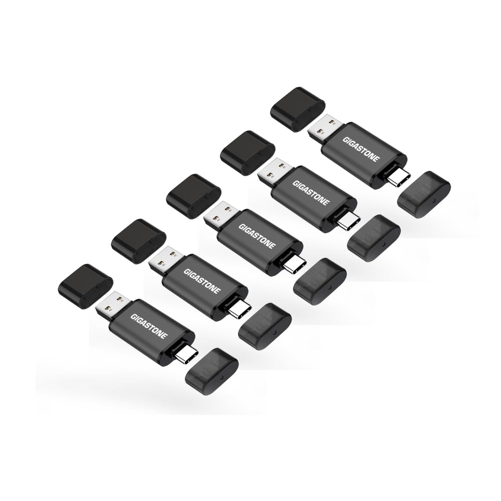 Amazon.co.jp: GIGASTONE 128GB デュアル Flash USB メモリ (5個セット
