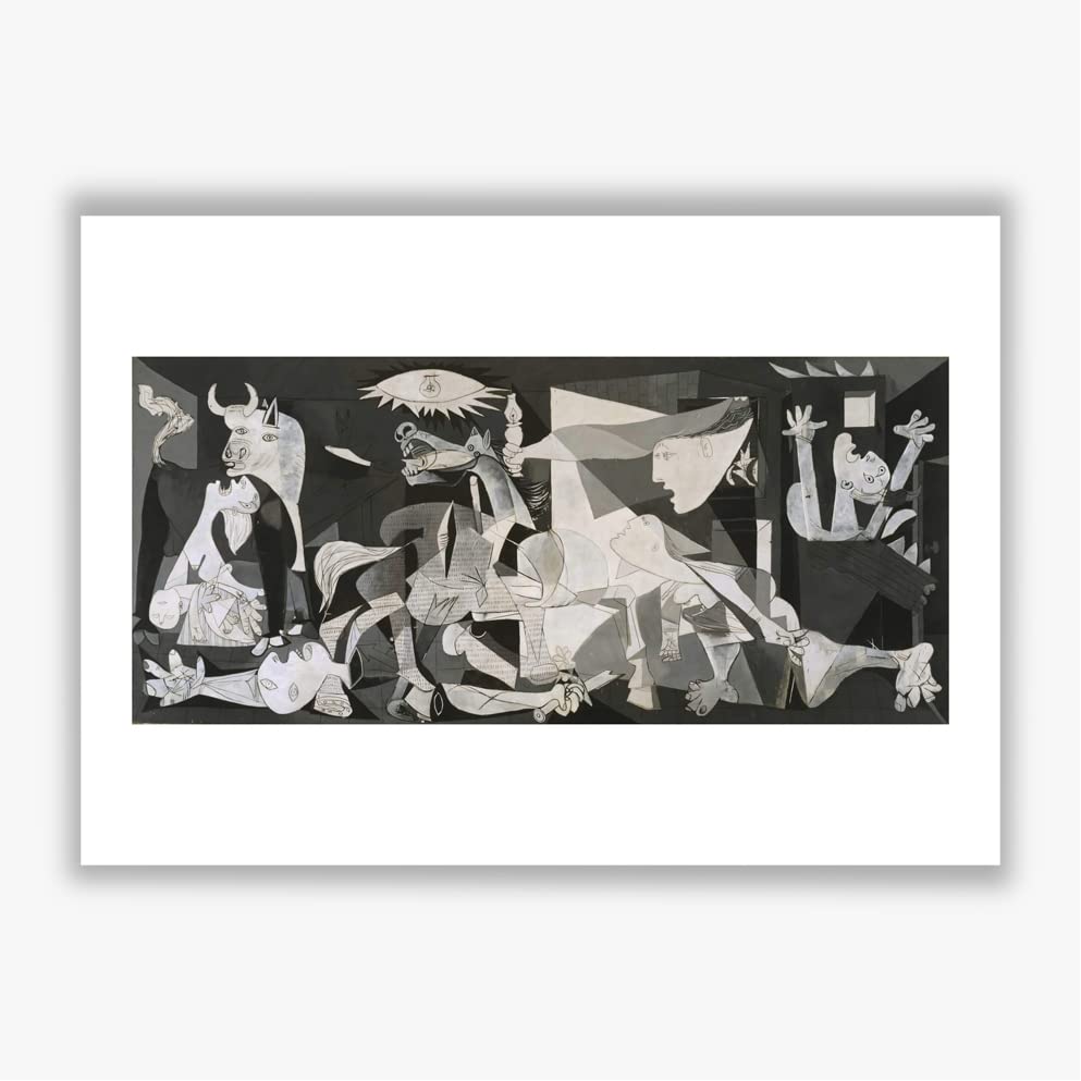 Guernica de Pablo Picasso impression murale giclée taille XL Spiffing Prints - 2