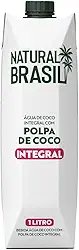 Água de Coco Integral c/Polpa NATURAL BRASIL 1L