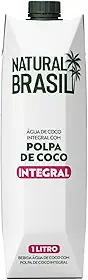 Água de Coco Integral c/Polpa NATURAL BRASIL 1L