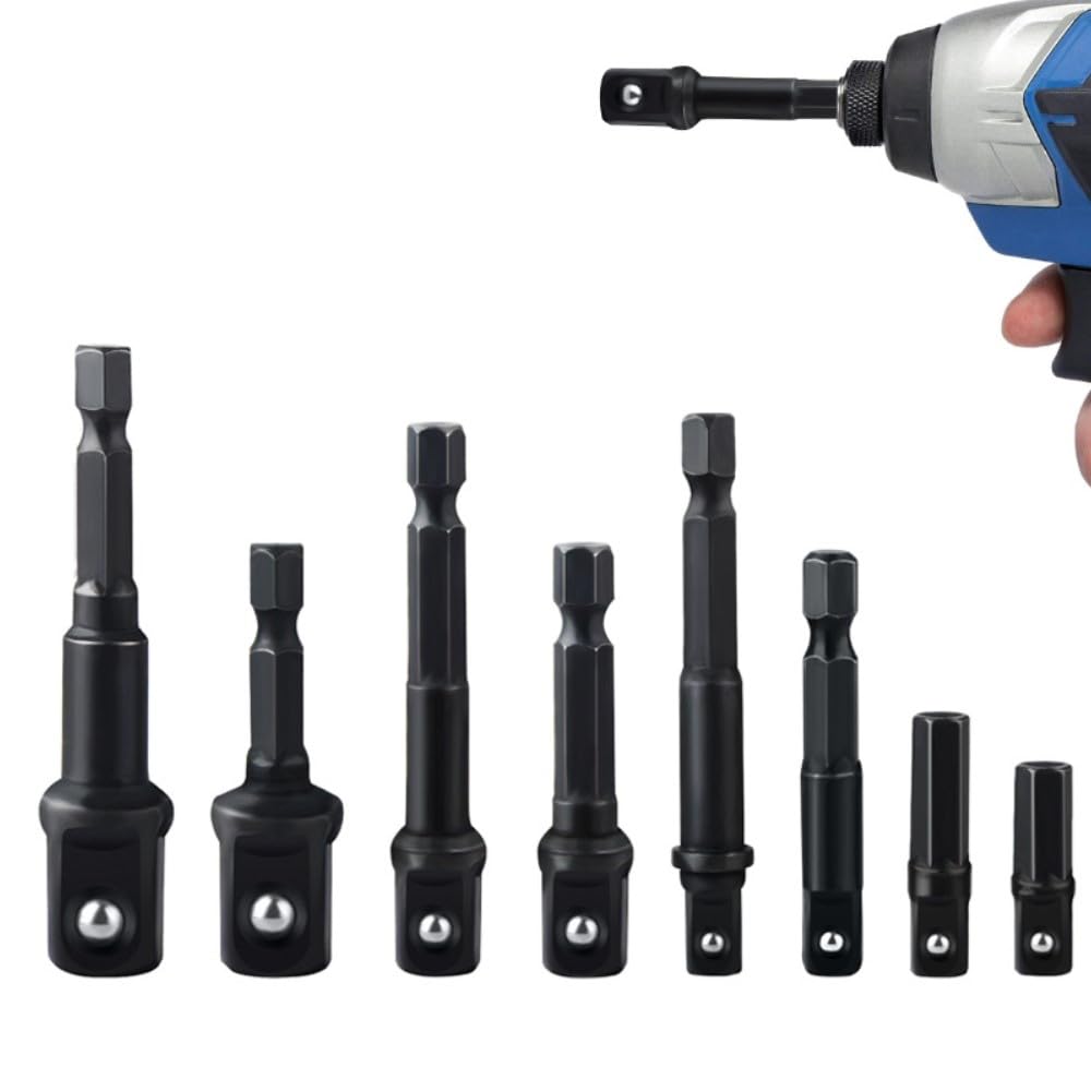 Set Adattatore Presa Gambo Esagonale a Punte Trapano Avvitatore 1/4 3 Set Adattatore Presa Gambo Esagonale a Punte Trapano Avvitatore 1/4 3