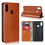 Custodia® Flip Brieftasche Standfunktion Hülle für Xiaomi Mi Max 3(Muster 1)