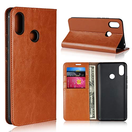 Custodia® Flip Brieftasche Standfunktion Hülle für Xiaomi Mi Max 3(Muster 1)