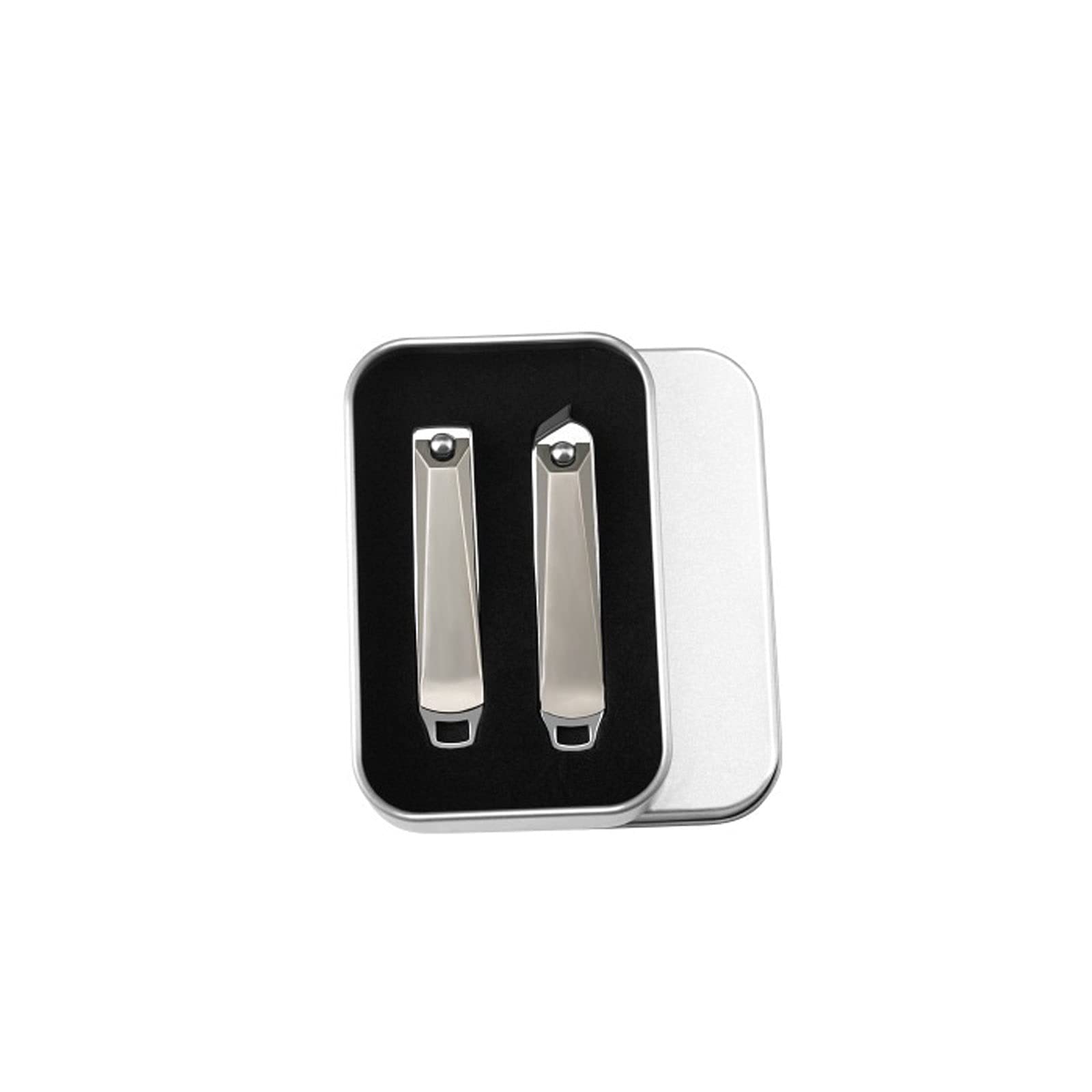 Juego de 3 piezas de cortaúñas de acero inoxidable de calidad profesional