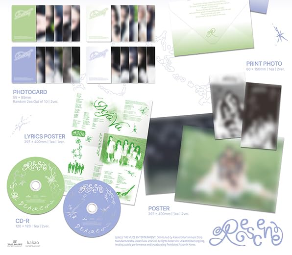Album CD Rescene Dearest version Dear Ver objet de collection premium scellé