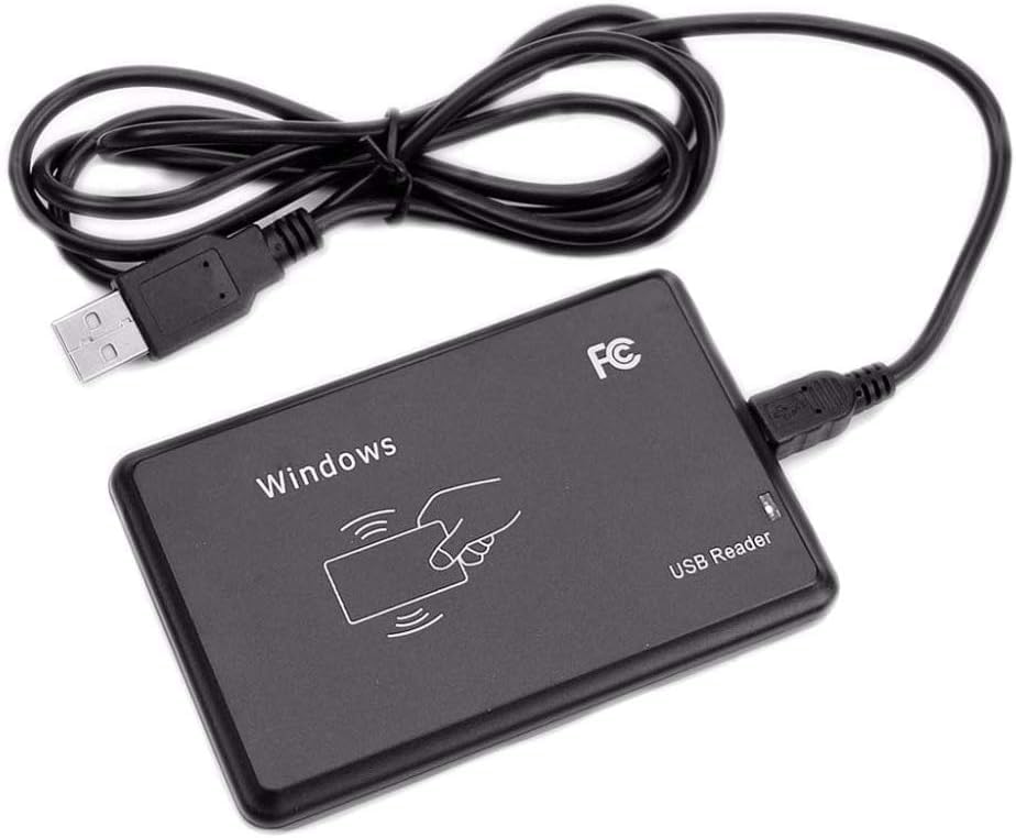 IC ID Dual Frequency RFID Reader, Supports 125kHz 13.56mHz
