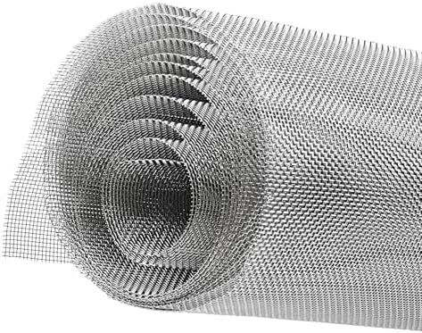 304 Stainless Steel Wire Mesh Roll 2.5 Metre x 300mm,Roll for Veg...