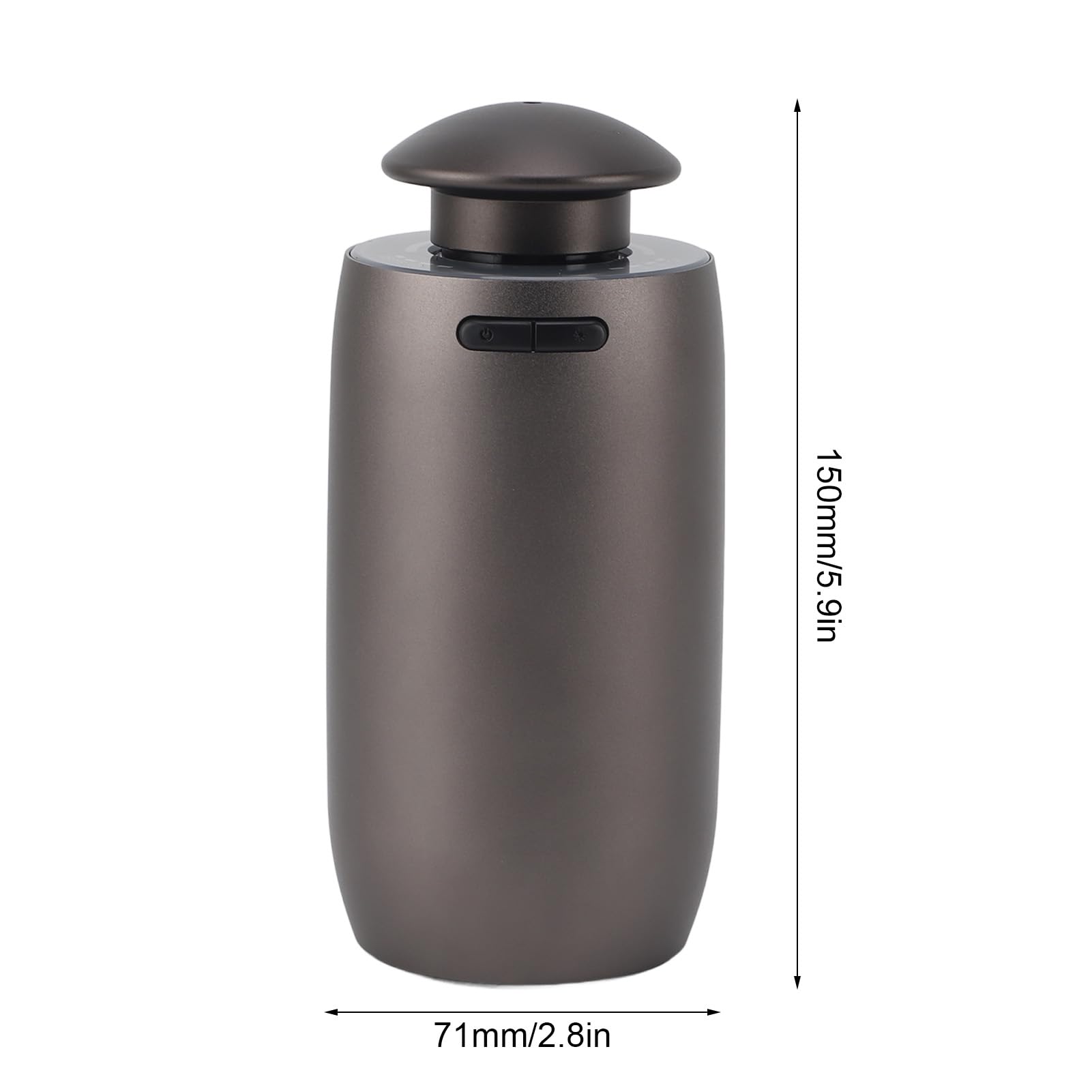 Diffusore per auto, Diffusori per auto per oli essenziali, Profumatori per ambienti per auto USB Plug-in 565 ml, Mini diffusore portatile per auto, casa, ufficio, camera da letto