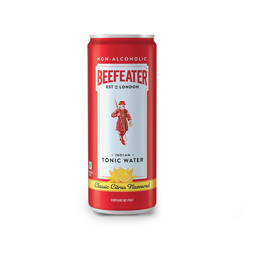 Beefeater Tonic Water Classic Citrus - Pack of 12, 12 x 250ml