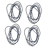 Elastische kordeln mit metallschnalle: verbindungsseile für notebooks. bei den gummibändern handelt sich um nachfüllpackungen, die für ihre a5-reisenotizbücher, ledertagebücher, tagebücher und alle notizbücher in normaler größe geeignet sind