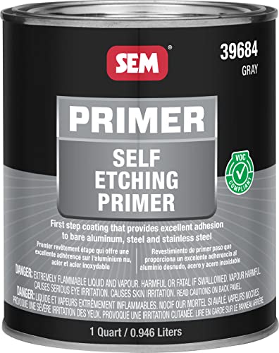 Sem Products 39684 Self Etching Primer Gray Qt