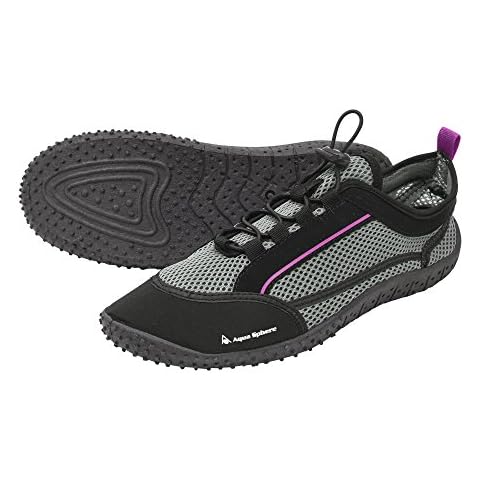 Aquasphere Laguna Zapato de Agua, Unisex Adulto, Gris y Rosa, 40 EU Cover