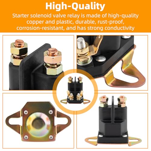 Relé Solenoide de Arranque Compatible con Kawasaki 27010-7007 miniatura 3