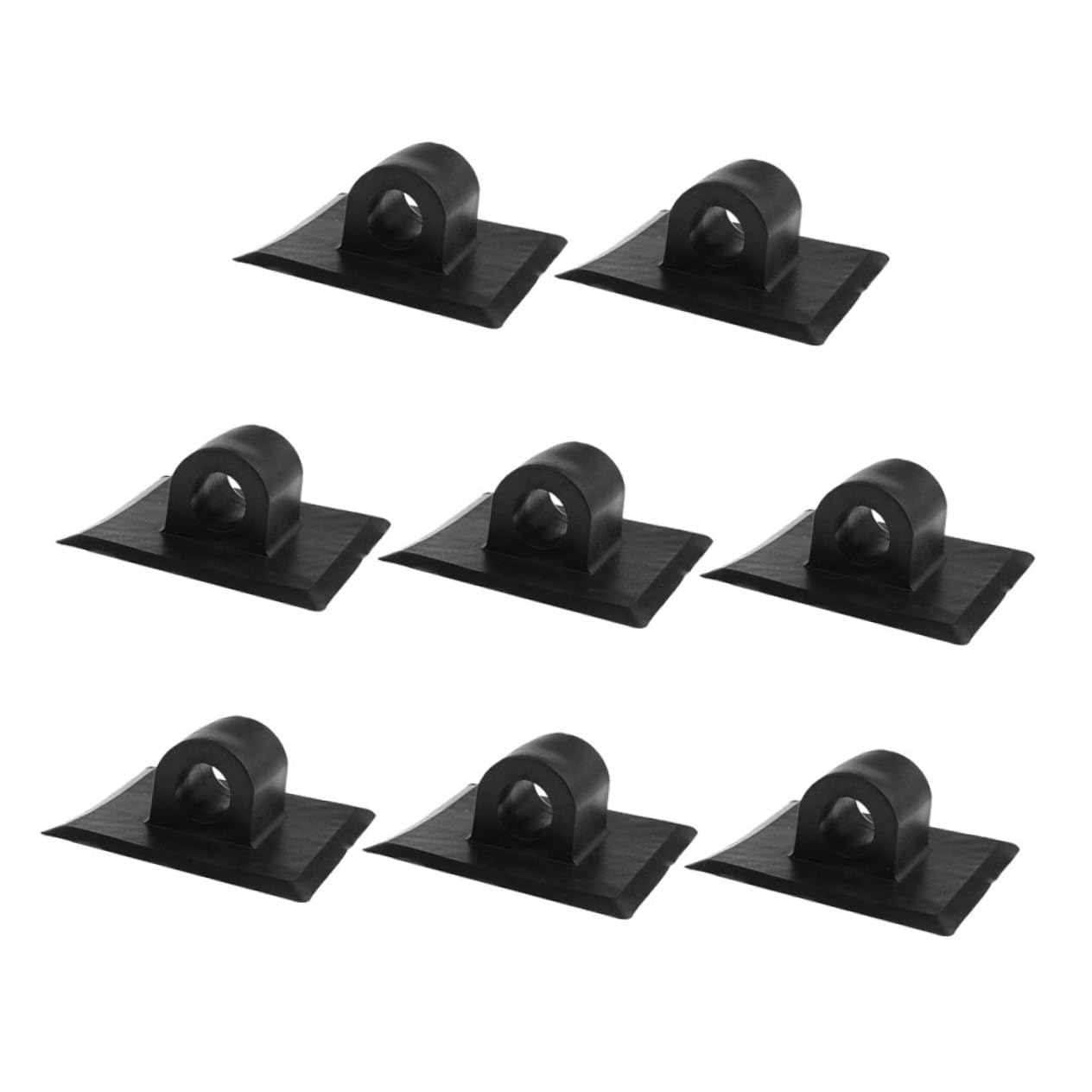 SUPVOX 8pcs Kayak Motor Holder Engine Mount Clip for Inflatable Boat Motor Bracket Holder for
