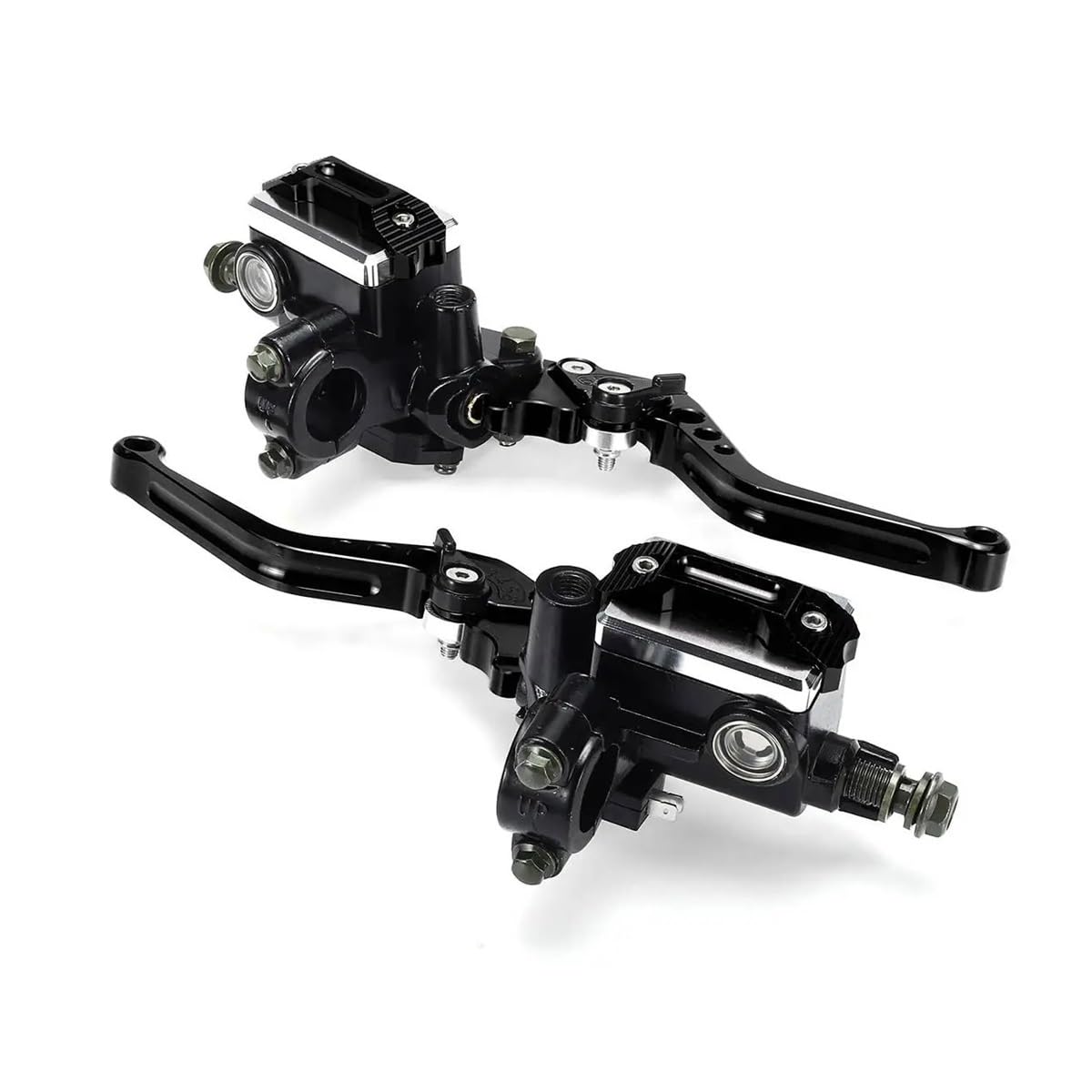 Leva Frizione Freno 7/8 "22mm Universale Del Motociclo Pompa Freno Idraulico Leva Frizione Cilindro Principale Serbatoio Per 50cc-300cc Sport Bike Street
