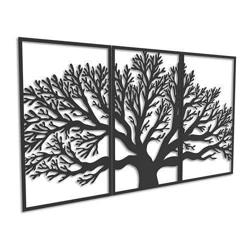 Tableau decoration murale salon XXL haut de gamme triptyque design 1200x600 mm