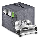 Zbeiur Meat Slicer Cover, Food Slicer Cover,With Organizer Bag for Accessories, such as Stainless st