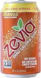 Zevia All Natural Soda, Orange, 12-Ounce Cans (Pack of 24), 12 Fl Oz (Pack of 24)