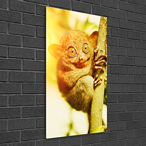 Mural art d'exception Tulup : impression sur verre acrylique 50x100 cm animaux spooky - 3