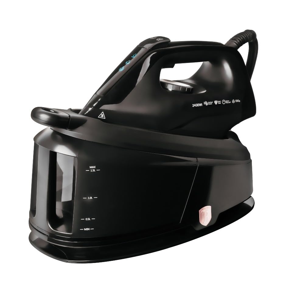 Berlinger Haus Stazione a vapore 2200 W Black Rose Collection BH-9596
