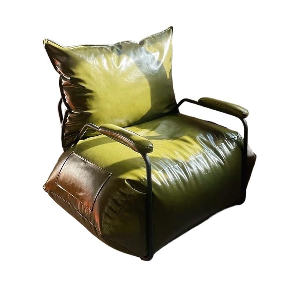 eexbz Small Sofa Retro Industrial Style Single Leisure Sofa Small Home Iron Sofa Couch for Small Spaces