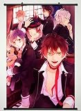 Diabolik Lovers More Blood Wall Scroll Poster Fabric Painting for Anime Key Roles 029 L