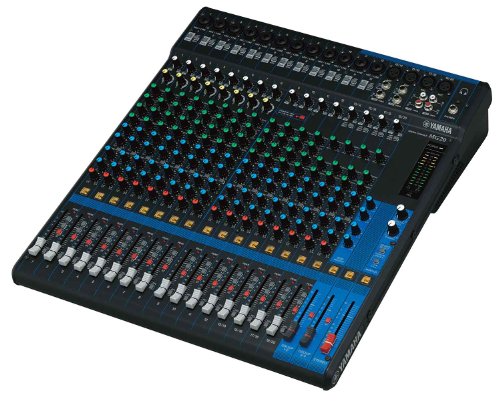 Image of Yamaha MG20 20-Input 6-Bus Mixer,Black