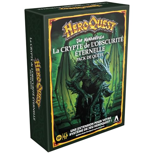 HeroQuest Pack de quête La crypte de ’obscurité éternelle jeu de rôle jeu de plateau système de jeu HeroQuest requis Avalon Hil - vue 7