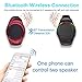 Frewico X10 Bluetooth Speaker Watch Wearable Portable Waterproof X10 Clip Speaker MP3 Player Handsfree Clear Call Speakerphone,TWS,SD Card Slot,Selfie for Working, Running, Cycling(Gray)