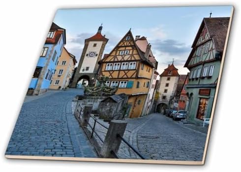 3dRose Germany, Rothenburg ob der Tauber, Ploenlein 12 Inch Ceramic Tile image 4