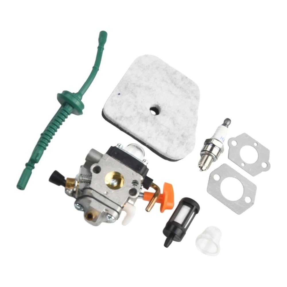 Compatible con Piezas de cortacésped, Juego de filtros de Combustible, Kit de carburador, Accesorios de Repuesto for Herramientas de jardín.