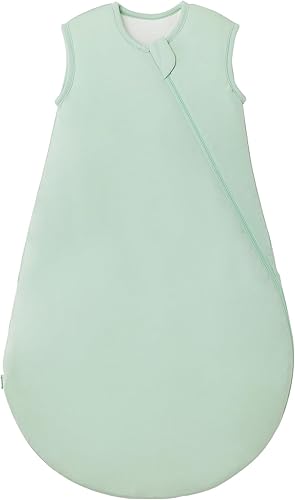 Duomiaomiao Saco de dormir para bebé de rayón de bambú con regulación térmica suave 1.0 TOG lateral abierto manta portátil para bebé cuatro