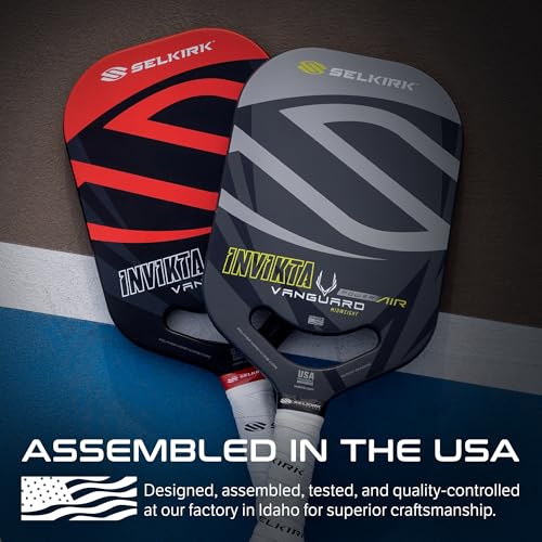 Image of Selkirk Sport Vanguard Power Pickleball Paddles | Invikta Shadow Gray
