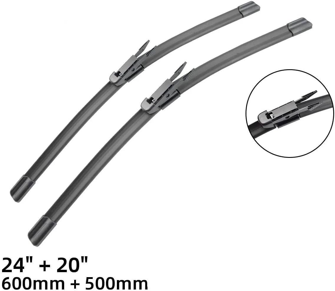 Auto Spazzole Tergicristallo per L&And R&Over Freelander 2 LR2 2006 2007 2008 2009 2010-2014,24"+20", Spazzola Tergicristalli Visione di Guida Chiara Accessori